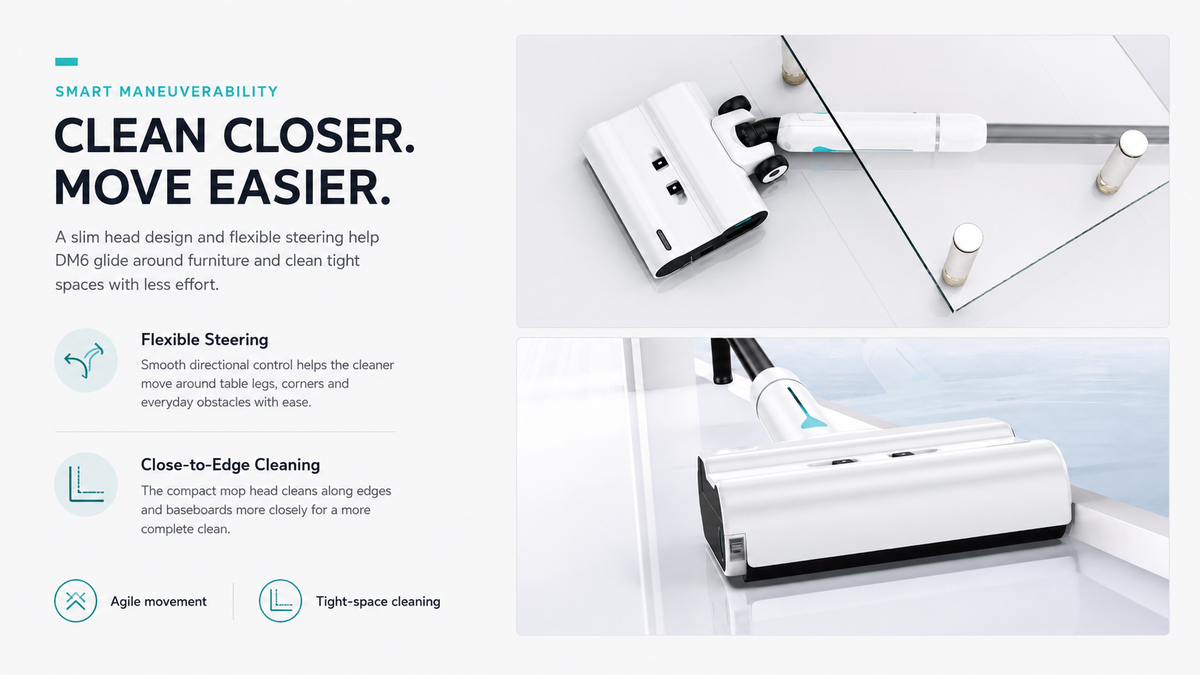 Clean Closer. Move Easier.