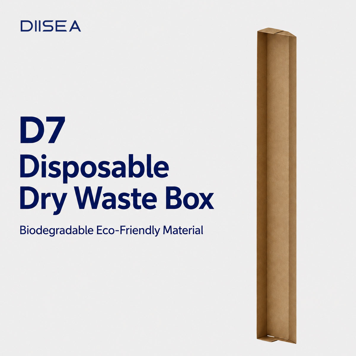 DIISEAPLUS D7 Disposable Dustbin